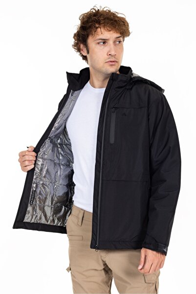 Akıncılar Outdoor Akn 141 Termal Soğuk Iklim Montu-siyah