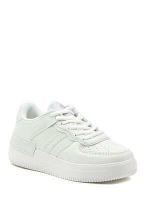 Lumberjack Air Forsce Sneaker Duz Beyaz Kad n Spor Ayakkab Fiyat Yorumlar Trendyol