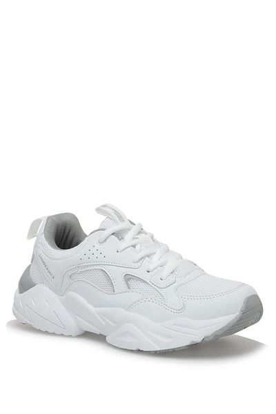 lumberjack Pantofi de damă Dakota White Memory Foam (talpă confortabilă).
