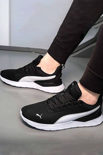 Puma Anzarun Lite 37112802 Sports Shoes Black White