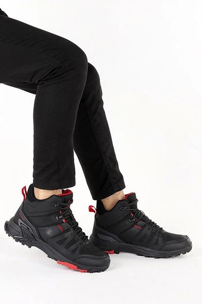 lumberjack Pantofi de trekking în aer liber 3W Star Hi 3Pr pentru bărbați 101387081 Negru