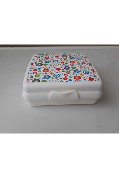 Tupperware Lunch Wallet Floral Pattern
