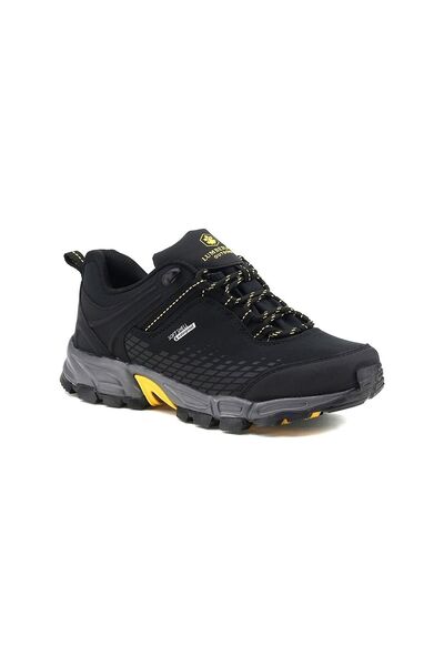 lumberjack Flake Xl ( 45-46-47 ) Numara Siyah Sarı Su Geçirmez Erkek Outdoor Spor Ayakkabı