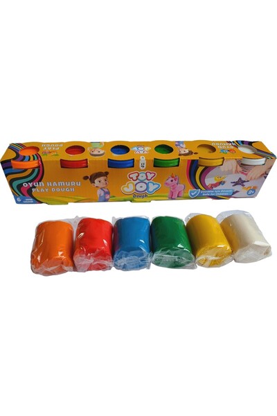 DANİSKA Daniska Toy Joy Oyun Hamuru 6x120 gr Büyük Boy