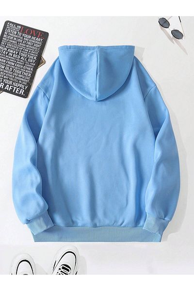 bellanova Hanorac oversize unisex cu imprimeu