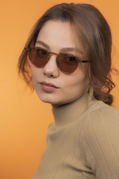 LUNOX Lucia Cappucino Unisex Güneş Gözlüğü