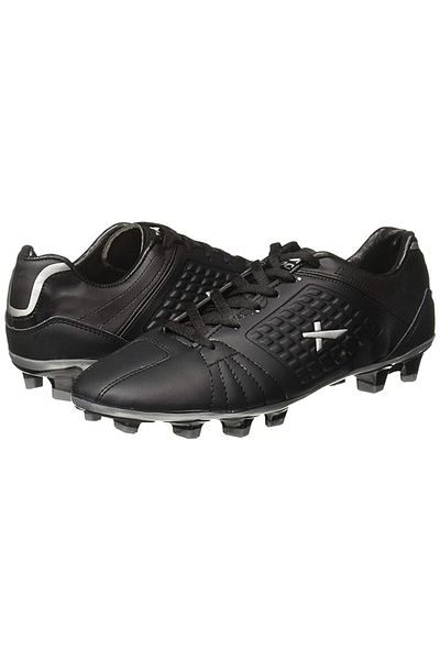 Vector X Velocity Football Shoes | Black, 5 UK/ 6 US / 39 EU | Polyurethane |Lace-Up