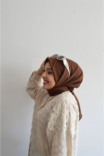HeavenlyScarfs Mio Jazz Scarf Bitter Coffee