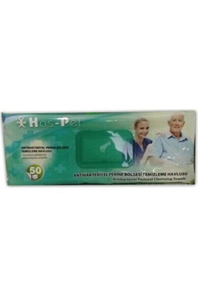 Has-Pet Haspet Büyük Boy 30x32 cm Perine Bölgesi Temizleme Havlusu 100 Lü Pak...
