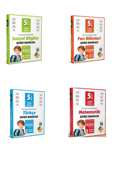 Editör Yayınevi EDİTÖR PLUS 5.SINIF SÜREÇ ODAKLI FEN + MATEMATİK + TÜRKCE + S...