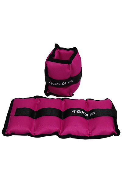 Delta 1 Kg x 2 Pieces Total 2 Kg Hand Foot Wrist Muscle Strengthener Weight Set Sand Weight Bag