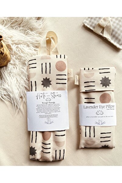 Işıldayan Kutular Lavender Eye Pillow and Anti Stress Therapy Massage Pillow-Yoga Meditation Team Bohemian Themed