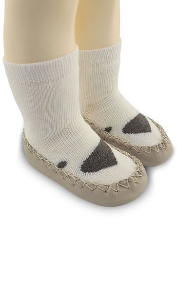 Funny Baby Organic Non-Slip Sole - Patterned Comfortable Cracked Socks