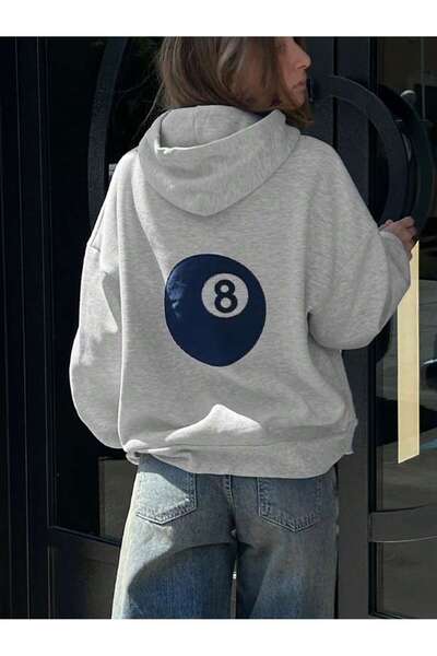 bellanova Φούτερ Unisex Oversize με στάμπα