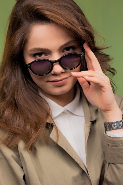 LUNOX Tino Black Polarized Unisex Sunglasses