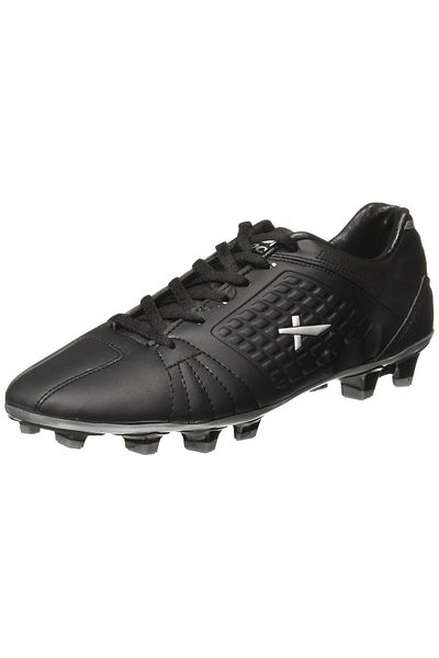 Vector X Velocity Football Shoes | Black, 6 UK/ 7 US / 40 EU | Polyurethane | Lace-Up