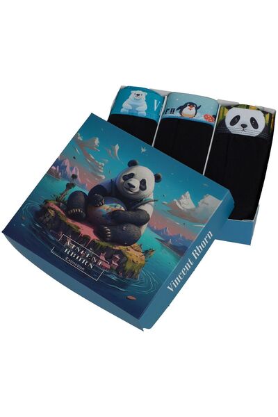 Vincent Rborn Erkek Boxer 3 Adet - Extinction Series 2023EXTNC001