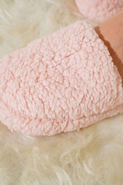 ALMİNA Almina Soft Plush House Slippers