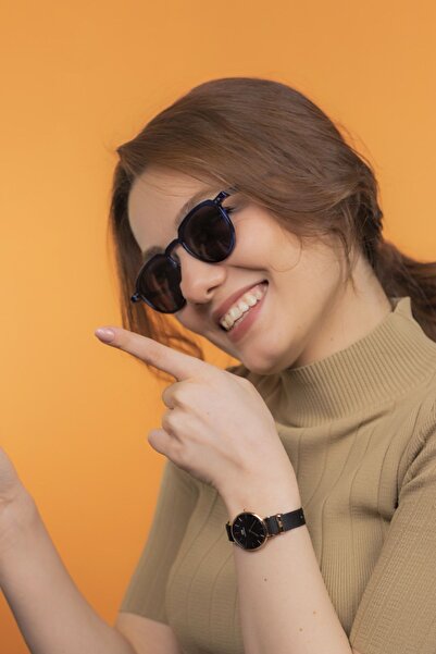 LUNOX Lucia Lacivert Unisex Polarize Güneş Gözlüğü