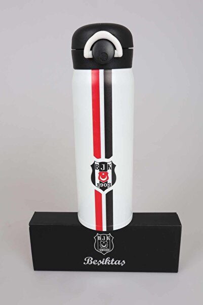 Beşiktaş 2023 YENİ SEZON LİSANSLI BEŞİKTAŞ KİLİTLİ ÇELİK TERMOS 500 ML