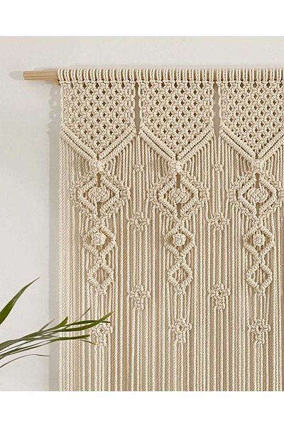 cessehome Macrame Door Curtain - Stylish and Comfortable