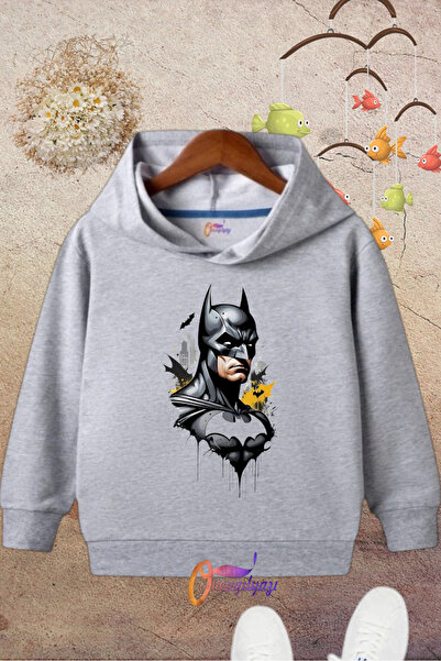 oneagılyazı Детски суичър с щампи с качулка