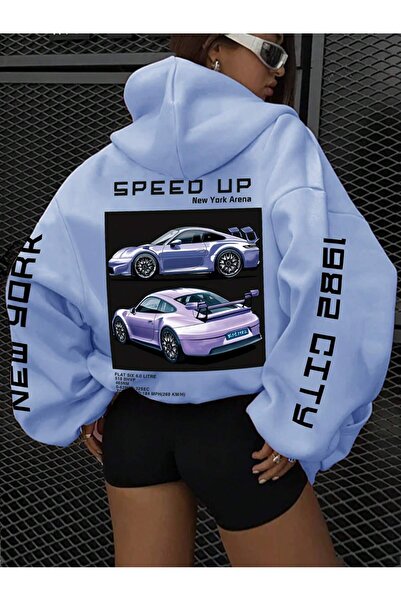 bellanova Φούτερ Unisex Oversize με στάμπα