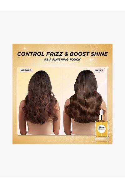 gisou Ultimate Glow Duo-Daha Sağlıklı, Parlak Saçlar, Dudaklar İçin Saç Ve Dudak Yağı Seti (20 ml + 8 ml)