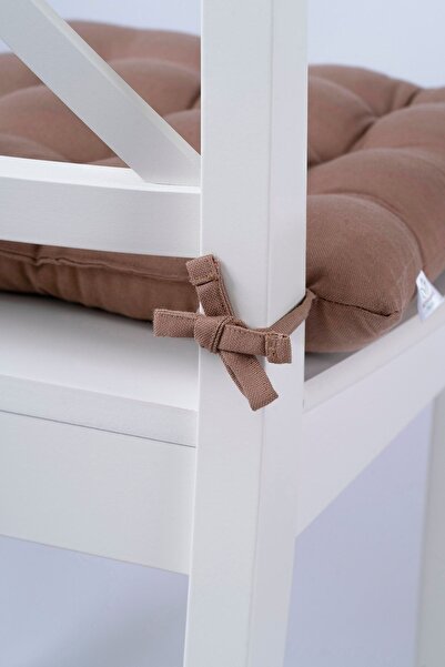 ALTINPAMUK Daisy Fluffy - 9 Stitched Coffee Chair Cushion, Lace-Up