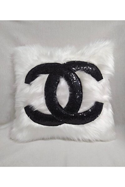 YILMAZHOME Плюшевий чохол на подушку БІЛА ПЕЛЮСТІЯ