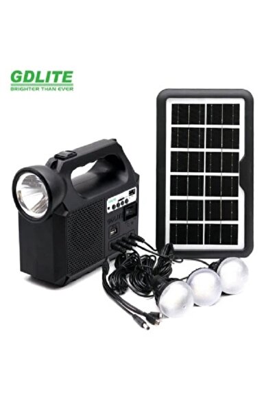 GDLİGHT GDLITE gd8017-Music Güneş Enerjili  Solar Aydınlatma Sistemi Müzik ça...