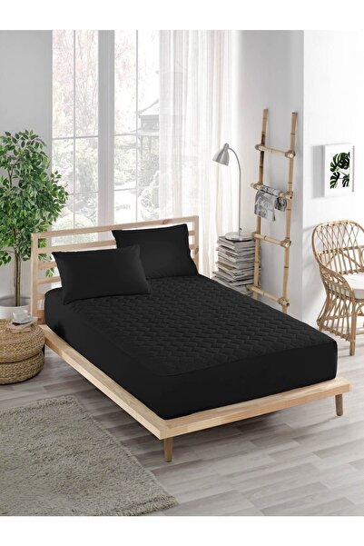 ÇARŞAF DÜNYASI Μαύρα στρώματα - Proof, Micro Quilted, Fitted, Διπλό, Μονό, Βρ...