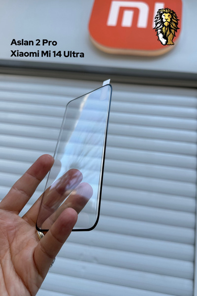 bulvartelefon Aslan 2 Pro xiaomi mi 14 Ultra uyumlu Ekran Koruyucu Kavisli Te...