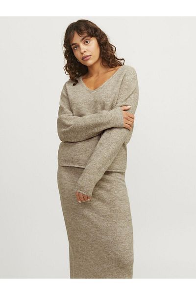 JJXX Strickpullover mit Rundhals JXEVI Strickpullover mit Rundhals