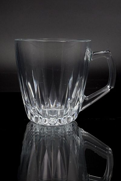 Paşabahçe Sapphire 2-Piece Glass with Handle Fma06009