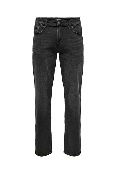 Only & Sons Slim Fit Jeans Onsweft Mittlere Taille Normal geschnittene Jeans
