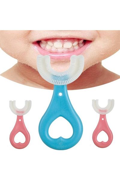 Armoris Soft Silicone Harmless U Design Baby and Child Toothbrush - New Generation