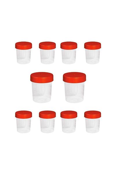 konforma KONFARMA - STERİL URINAR BOWL 100 ML - 10 PIECES