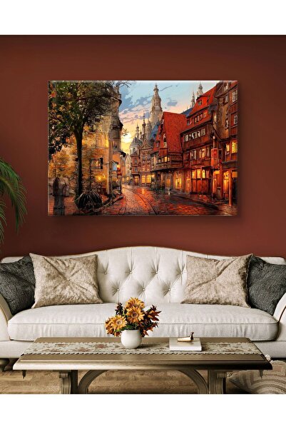 SEVFOTO Η ιστορία της ήρεμης πόλης - Πίνακας σε καμβά