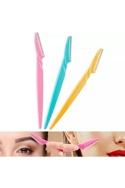 MediPal 3 Pieces Eyebrow Razor Facial Razor and Women's Razor Epilation