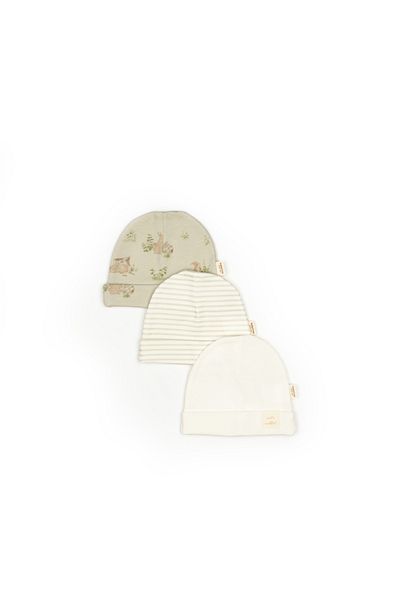 BabyCosy Organic Wear 3-Piece Hat