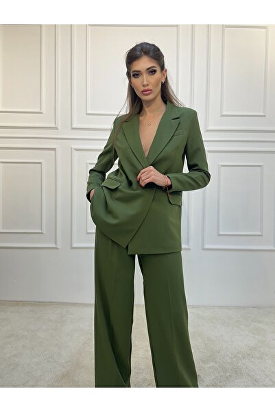 ossons Palazzo Pants and Jacket Set - Special Edition Dress