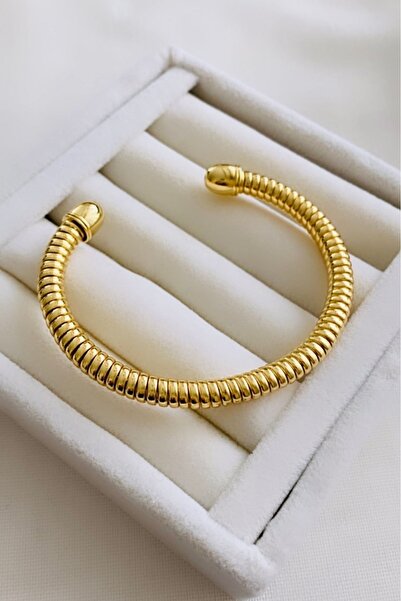 VNS Accessories Brand Model Spiral Clamp Bracelet