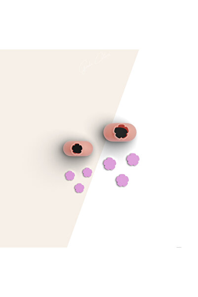 brocutters قلادة من الطين منقوشة بزهرة البوليمر الصغيرة وقالب الحلوى - قالب ا...