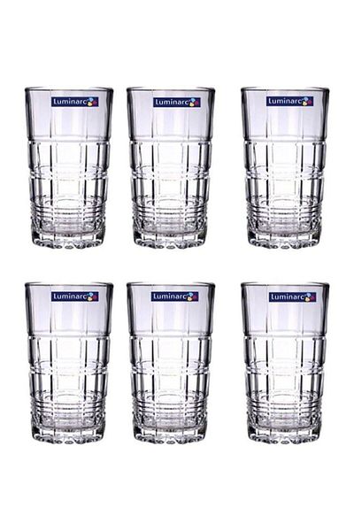 Luminarc Carlton Set of 6 Water Glasses