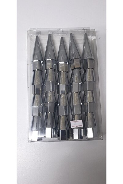 DMR Sivri Mermi Bijon Kapağı Krom 17mm