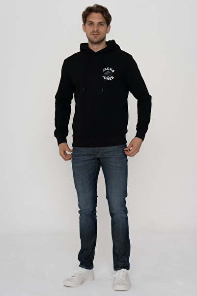 Jack & Jones Mixon Men's Hooded Logo Sweatshirt