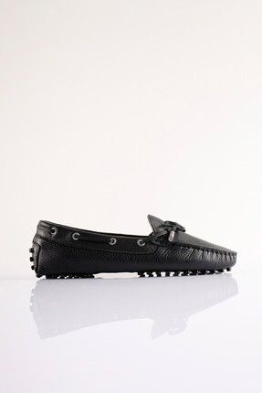 SU SHOE BOUTIQUE Kad n Siyah Hakiki Flotter Deri Loafer Fiyat Yorumlar Trendyol