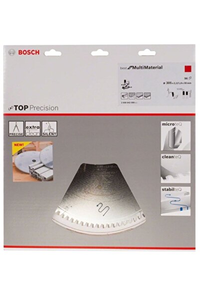 Bosch Best For Mulimaterial 305x30x2.3 mm 96 Diş Aluminyum Elmas Daire Testeresi