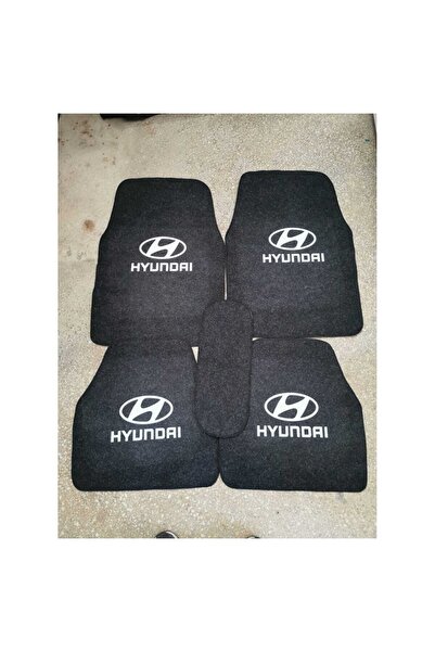 poyoto HYUNDAİ ACCENT ERA Siyah Halı Oto Paspas Seti Siyah Kenar Dikişli - He...